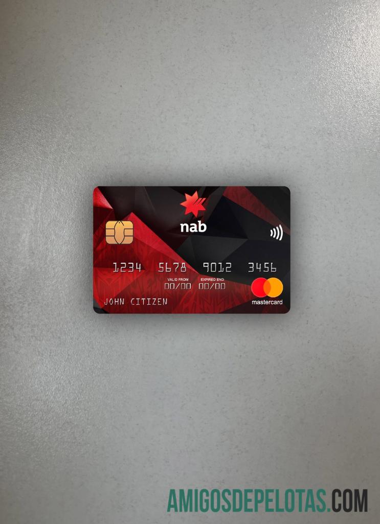 EUA NAB Bank Mastercard Photolook Front amostra